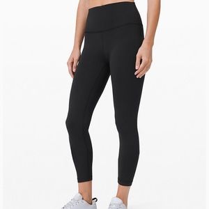 Lululemon wunder train black 7/8 EUC!